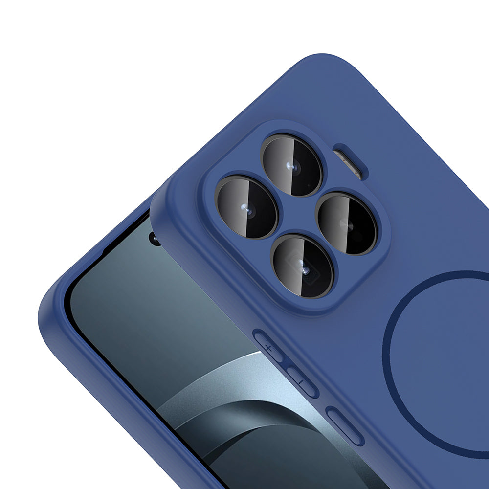 Xiaomi 17T Pro Kılıf M-safe Şarj Özellikli Zore Meta Kapak Lacivert