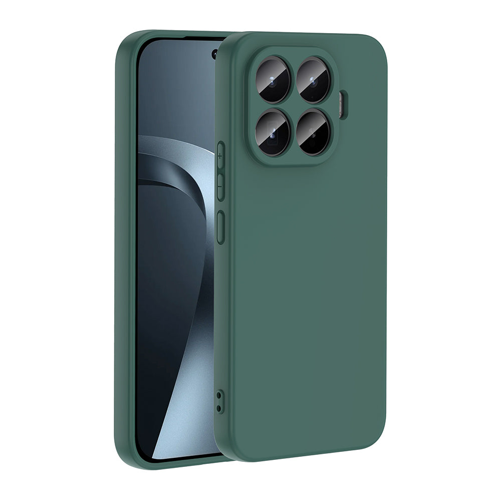 Xiaomi 17T Pro Kılıf Zore Mara Lansman Kapak Koyu Yeşil