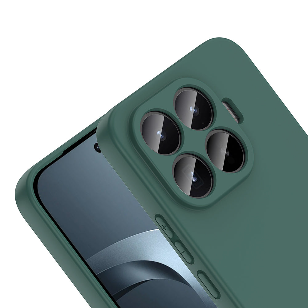 Xiaomi 17T Pro Kılıf Zore Mara Lansman Kapak Koyu Yeşil