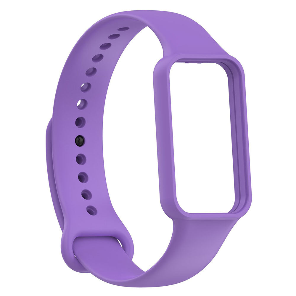 Xiaomi Amazfit Band 7 Zore KRD-87 Silikon Kordon Mor