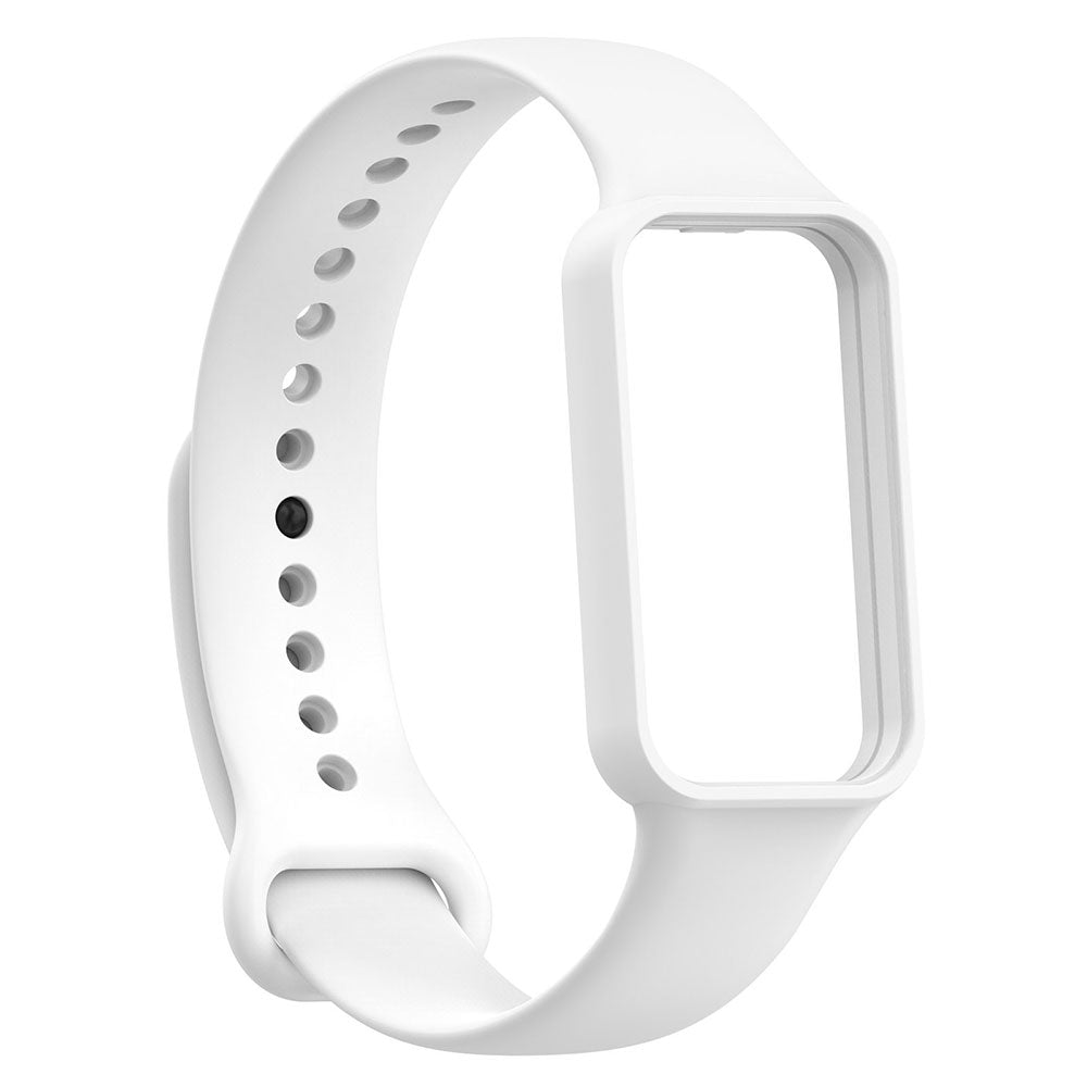 Xiaomi Amazfit Band 7 Zore KRD-87 Silikon Kordon Beyaz
