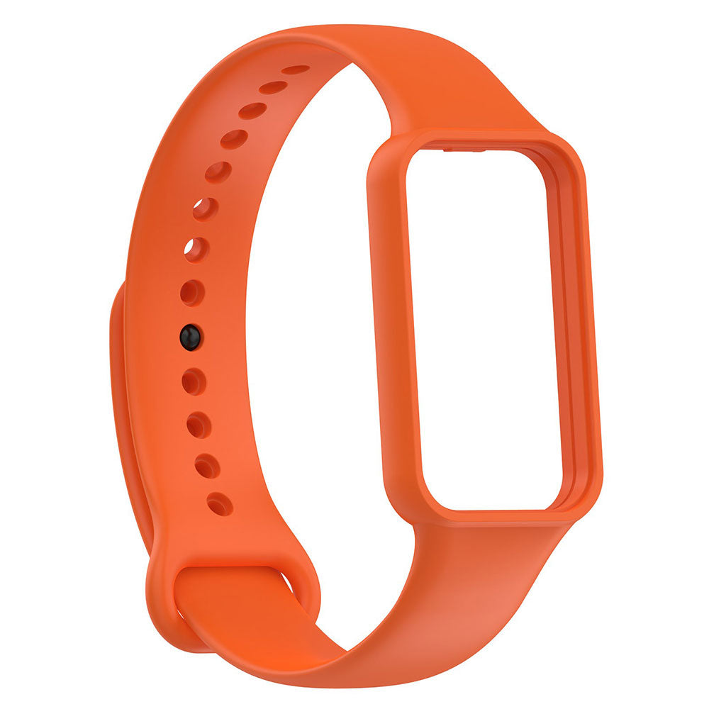 Xiaomi Amazfit Band 7 Zore KRD-87 Silikon Kordon Turuncu