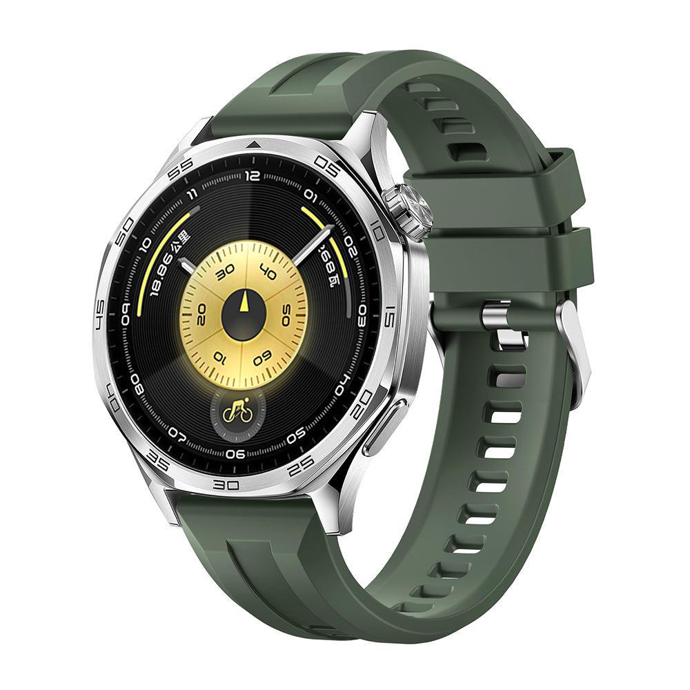 Xiaomi Amazfit GTR 47mm Zore KRD-148 22mm Silikon Kordon Koyu Yeşil