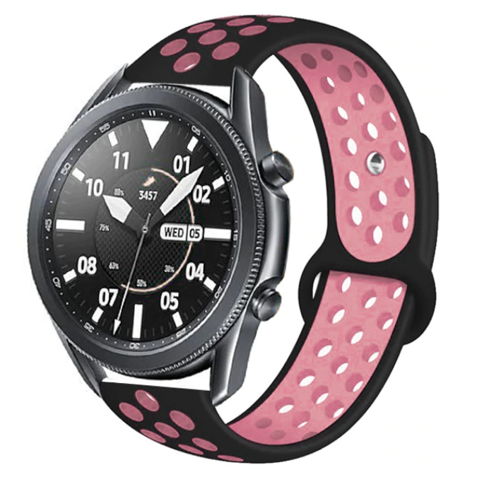 Xiaomi Amazfit Pace KRD-02 Silikon Kordon Siyah-Rose Gold