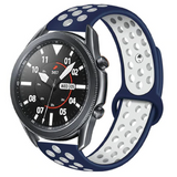 Xiaomi Amazfit Pace KRD-02 Silikon Kordon Mavi-Beyaz