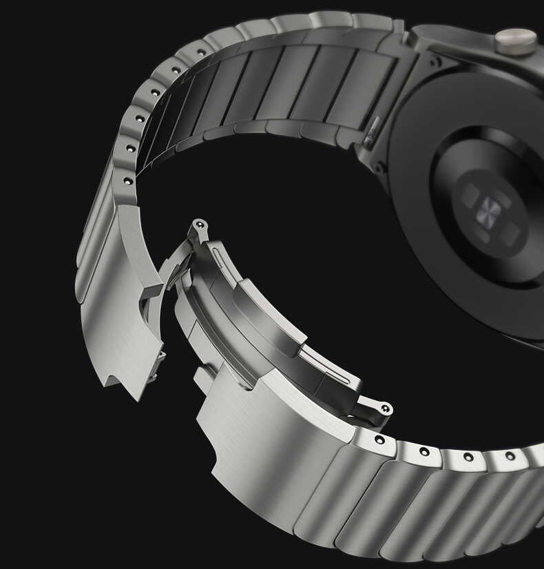 Xiaomi Amazfit Pace KRD-35 22mm Metal Kordon Gümüş