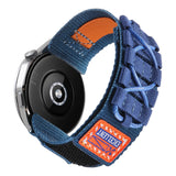Xiaomi Amazfit Pace Zore KRD-112 22mm Orbital Örgülü Halat Tasarımlı Naylon Kumaş Hasır Kordon Gri