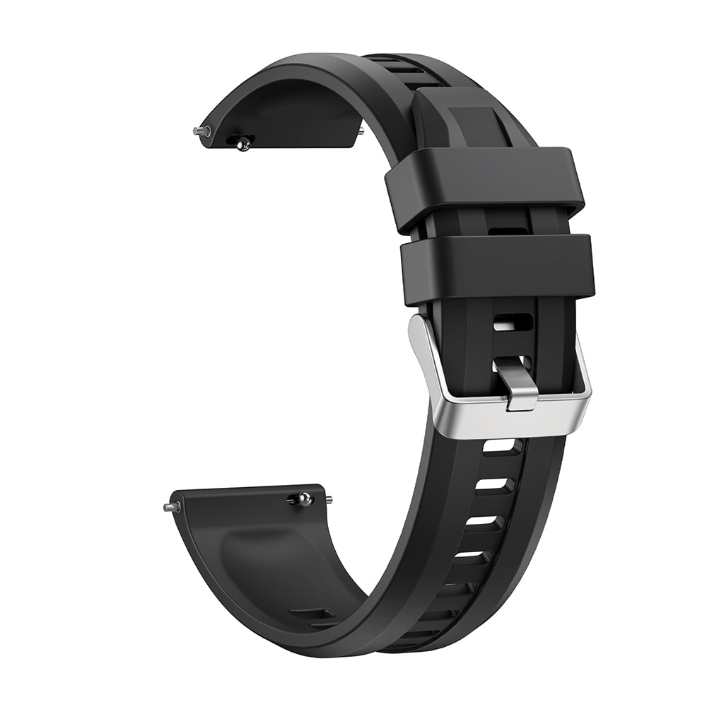 Xiaomi Amazfit Pace Zore KRD-148 22mm Silikon Kordon Siyah