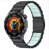 Xiaomi Amazfit Pace Zore KRD-151 22mm Metal Silikon Kordon Siyah-Mavi