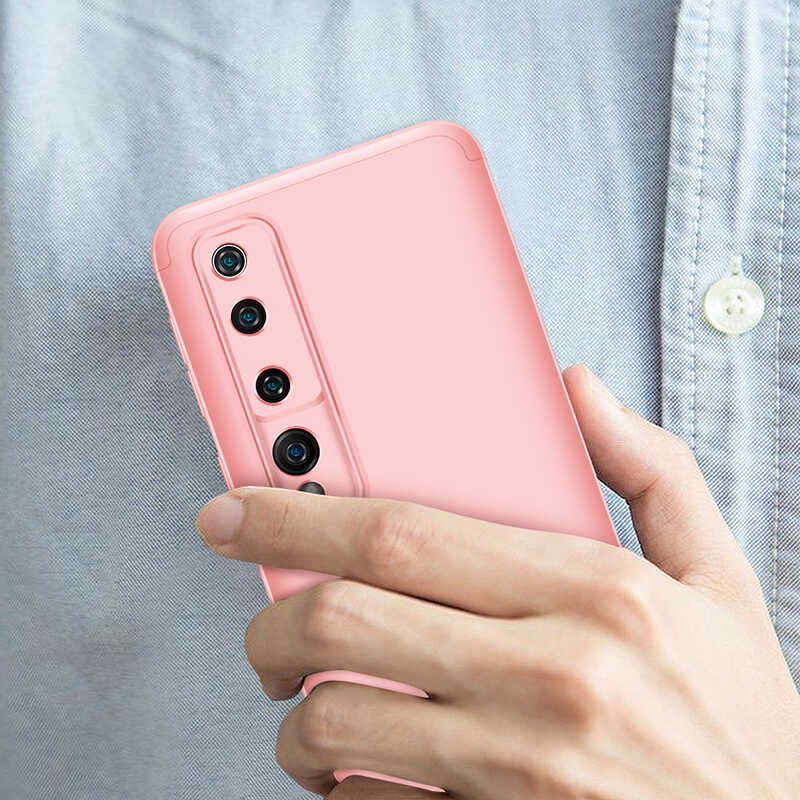 Xiaomi Mi 10 Kılıf Zore Ays Kapak Kırmızı