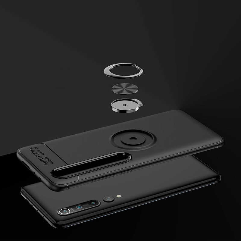 Xiaomi Mi 10 Kılıf Zore Ravel Silikon Kapak Kırmızı
