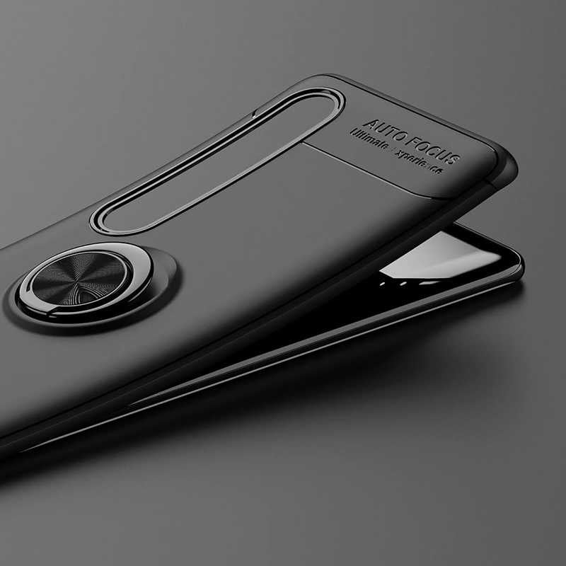 Xiaomi Mi 10 Kılıf Zore Ravel Silikon Kapak Siyah-Rose Gold