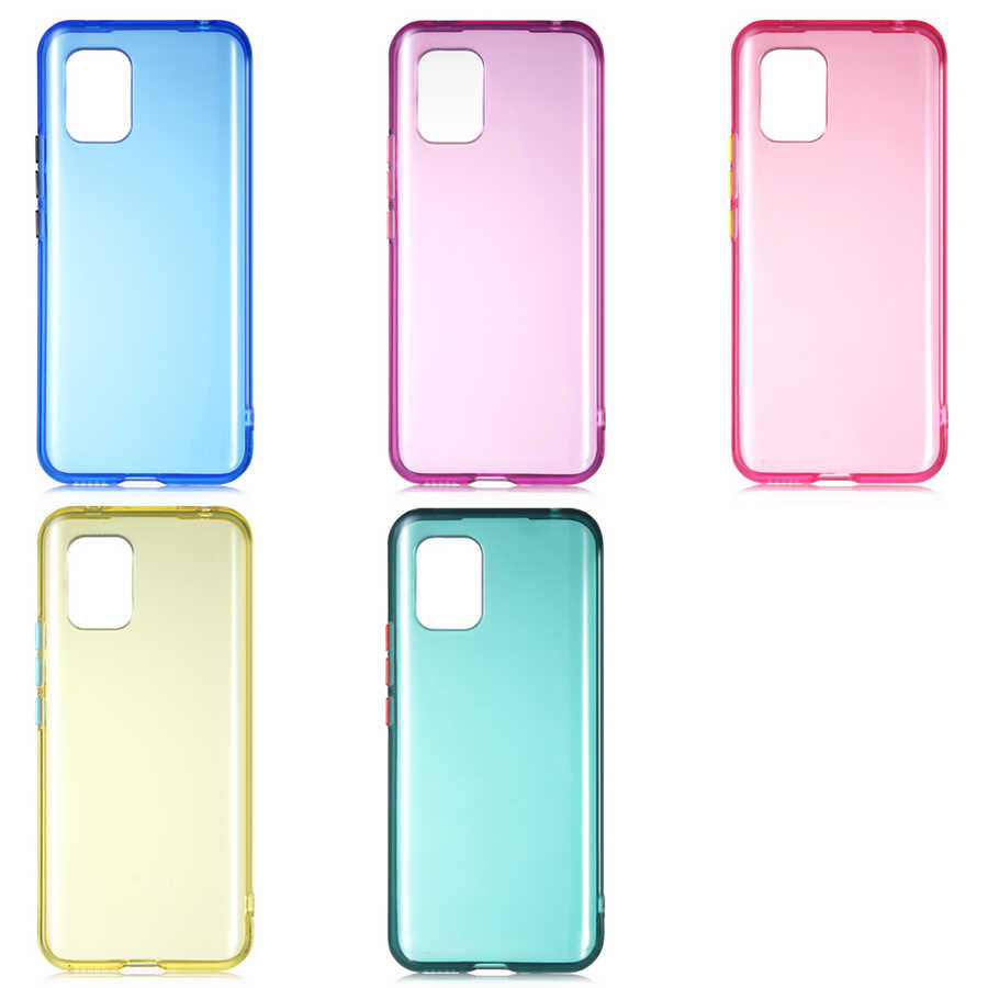 Xiaomi Mi 10 Lite Kılıf Zore Bistro Kapak Koyu Yeşil