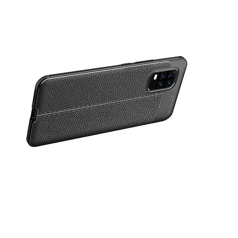 Xiaomi Mi 10 Lite Kılıf Zore Niss Silikon Kapak Kırmızı