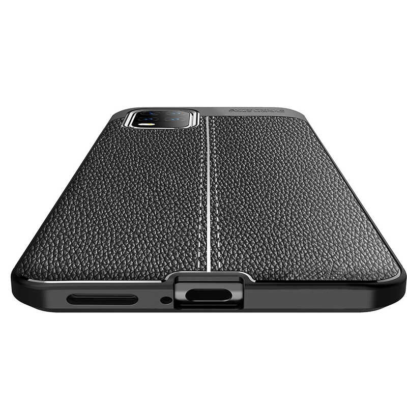 Xiaomi Mi 10 Lite Kılıf Zore Niss Silikon Kapak Kırmızı