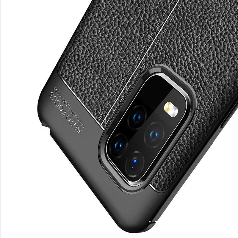 Xiaomi Mi 10 Lite Kılıf Zore Niss Silikon Kapak Kırmızı