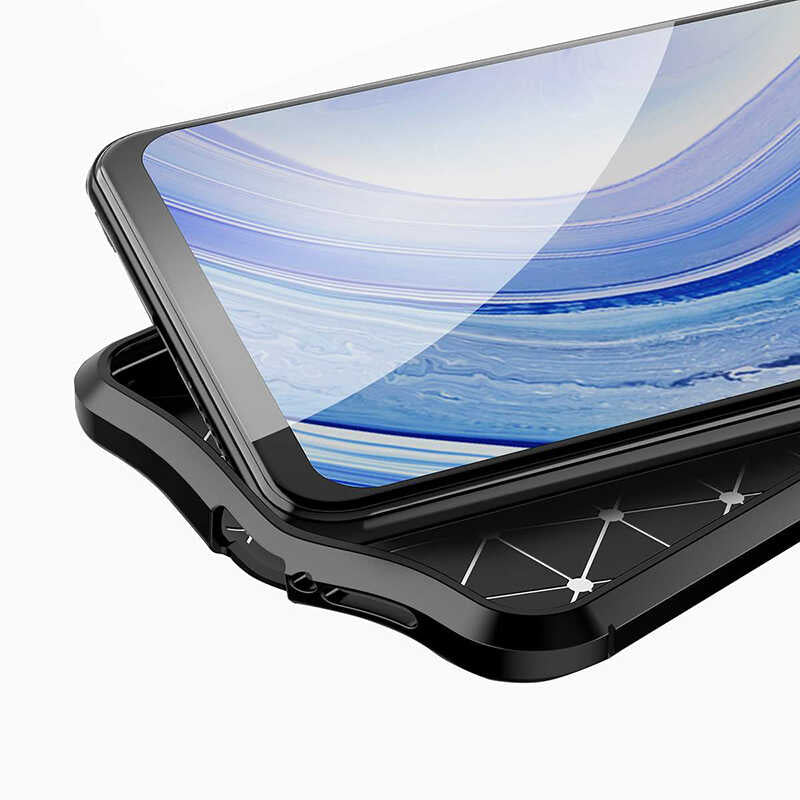 Xiaomi Mi 10 Lite Kılıf Zore Niss Silikon Kapak Kırmızı