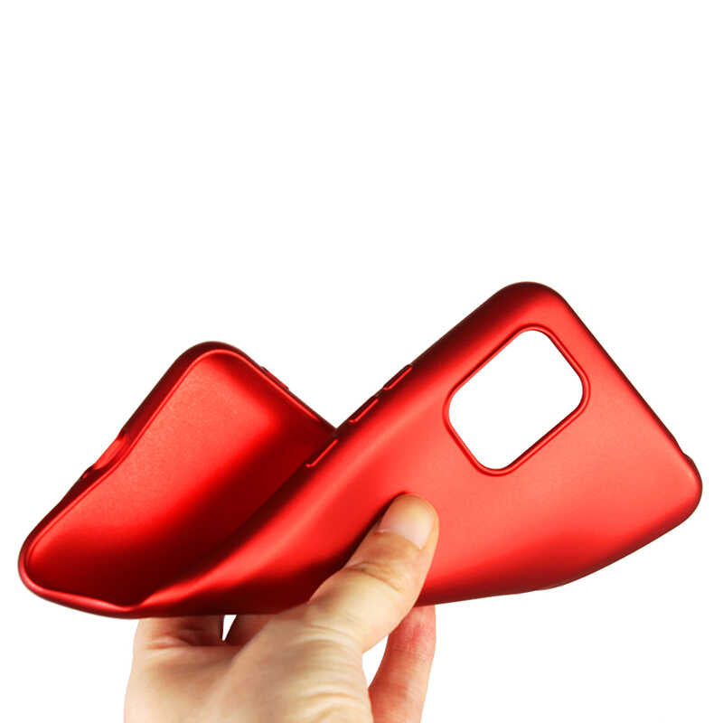 Xiaomi Mi 10 Lite Kılıf Zore Premier Silikon Kapak Saks Mavi