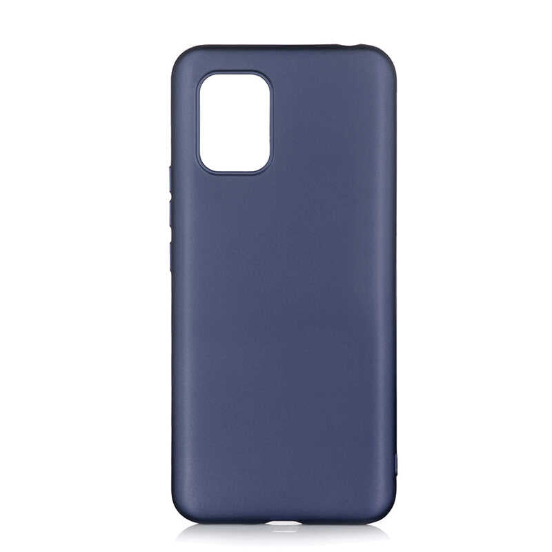Xiaomi Mi 10 Lite Kılıf Zore Premier Silikon Kapak Lacivert