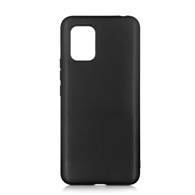 Xiaomi Mi 10 Lite Kılıf Zore Premier Silikon Kapak Siyah