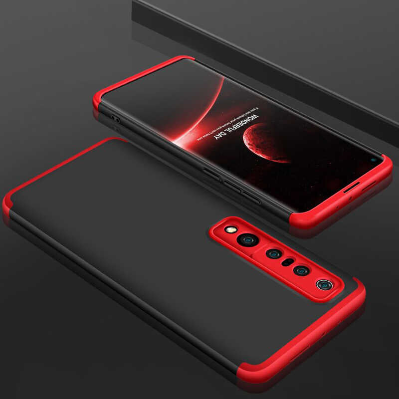 Xiaomi Mi 10 Pro Kılıf Zore Ays Kapak Kırmızı