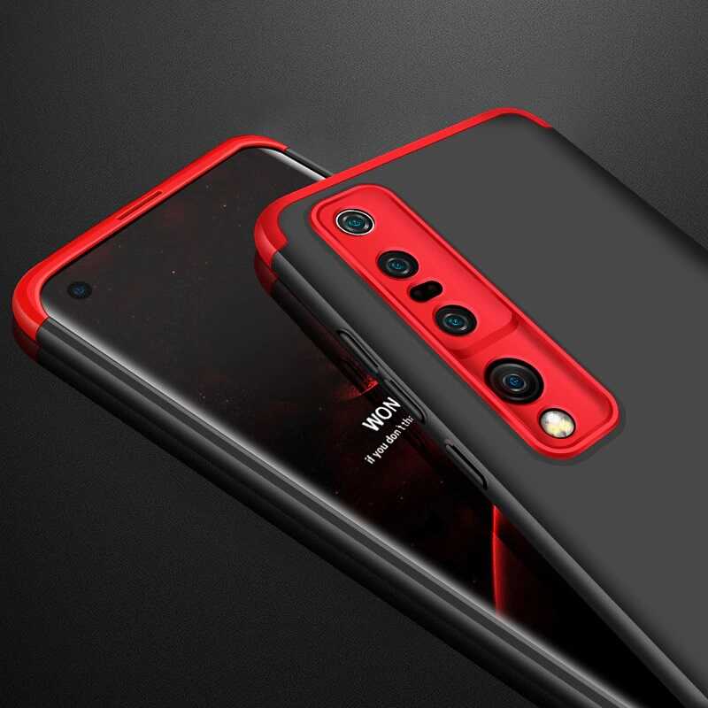 Xiaomi Mi 10 Pro Kılıf Zore Ays Kapak Kırmızı