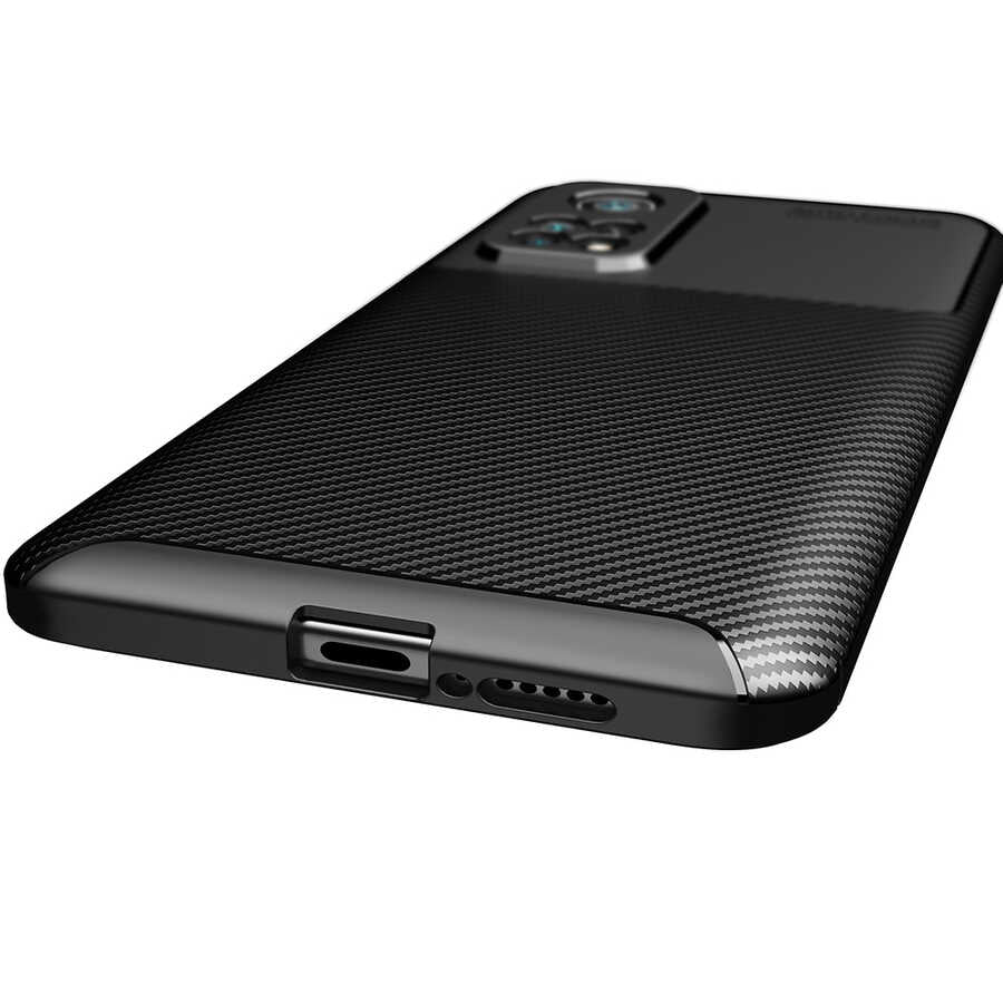 Xiaomi Mi 10T 5G Kılıf Zore Negro Silikon Kapak Siyah