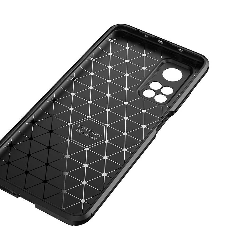 Xiaomi Mi 10T 5G Kılıf Zore Negro Silikon Kapak Siyah