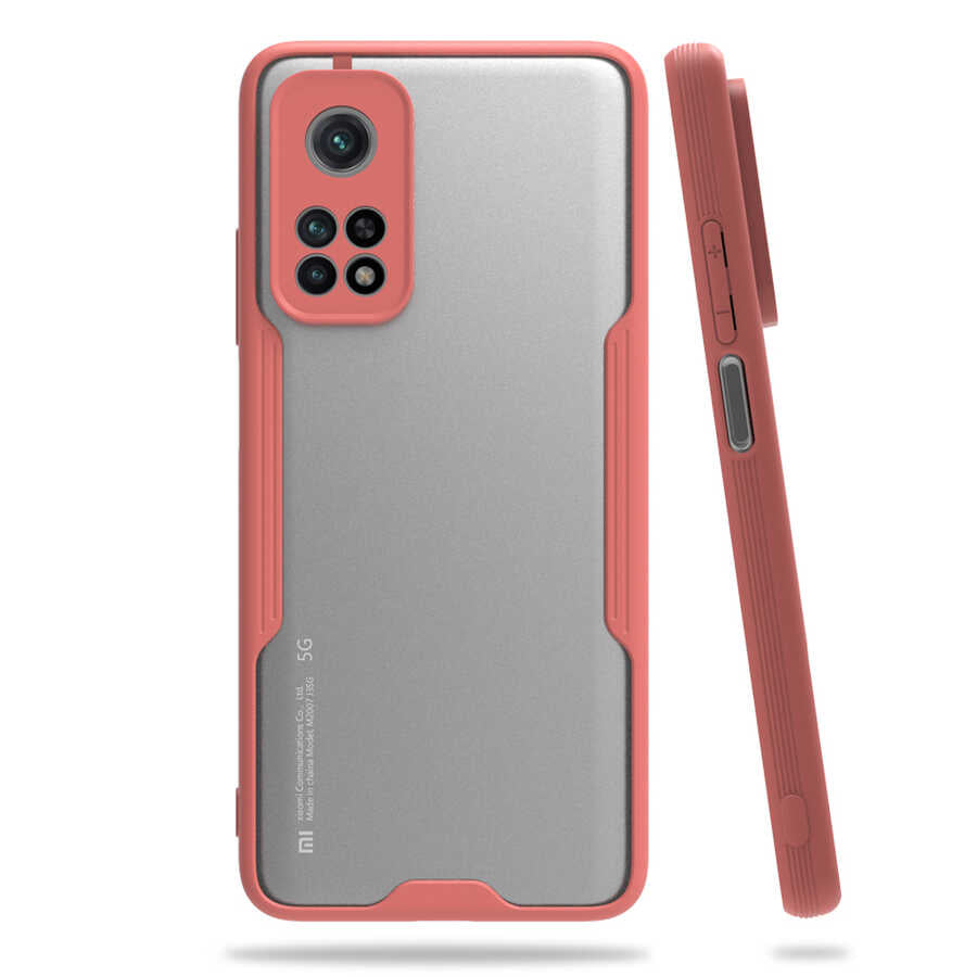 Xiaomi Mi 10T 5G Kılıf Zore Parfe Kapak Pembe