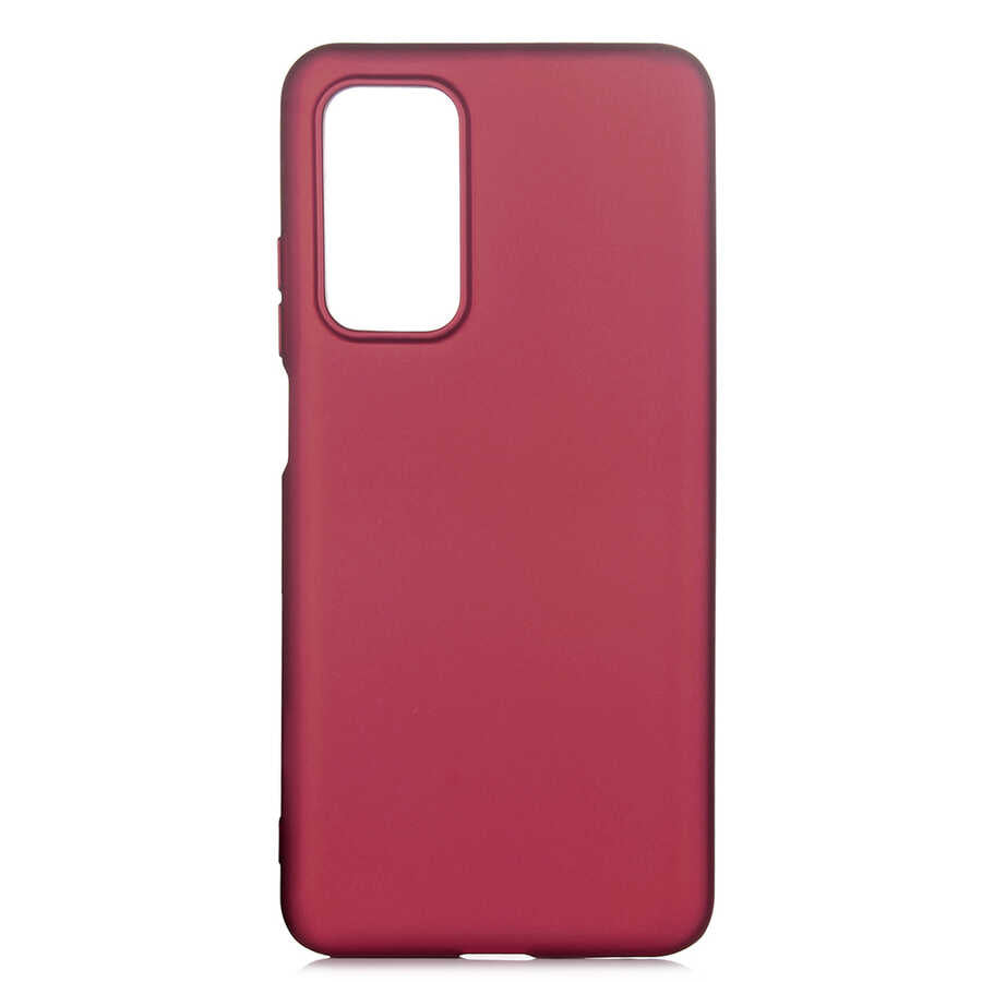 Xiaomi Mi 10T 5G Kılıf Zore Premier Silikon Kapak Mürdüm