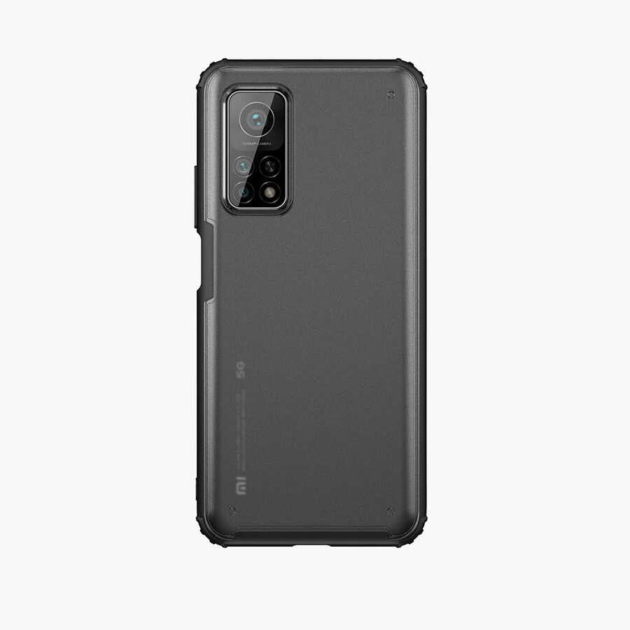 Xiaomi Mi 10T 5G Kılıf Zore Volks Kapak Siyah