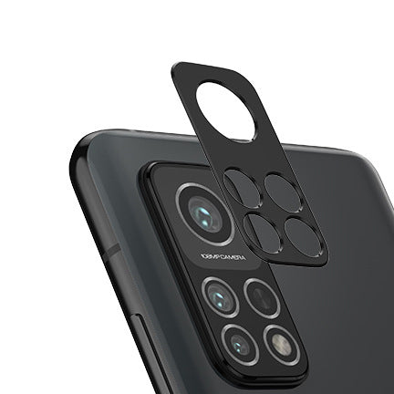 Xiaomi Mi 10T 5G Zore 3D Kamera Camı Siyah