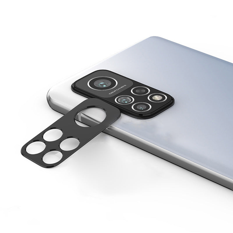 Xiaomi Mi 10T 5G Zore 3D Kamera Camı Siyah
