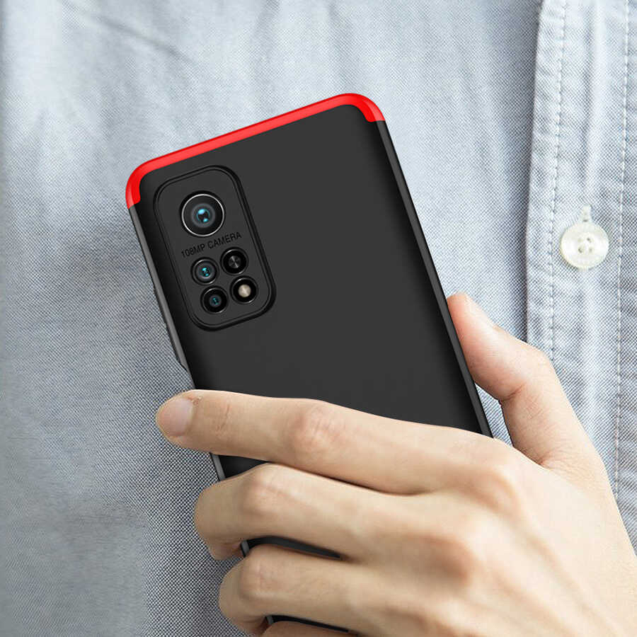 Xiaomi Mi 10T Pro 5G Kılıf Zore Ays Kapak Kırmızı
