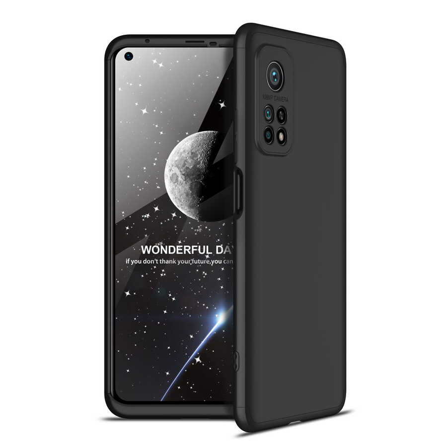 Xiaomi Mi 10T Pro 5G Kılıf Zore Ays Kapak Siyah