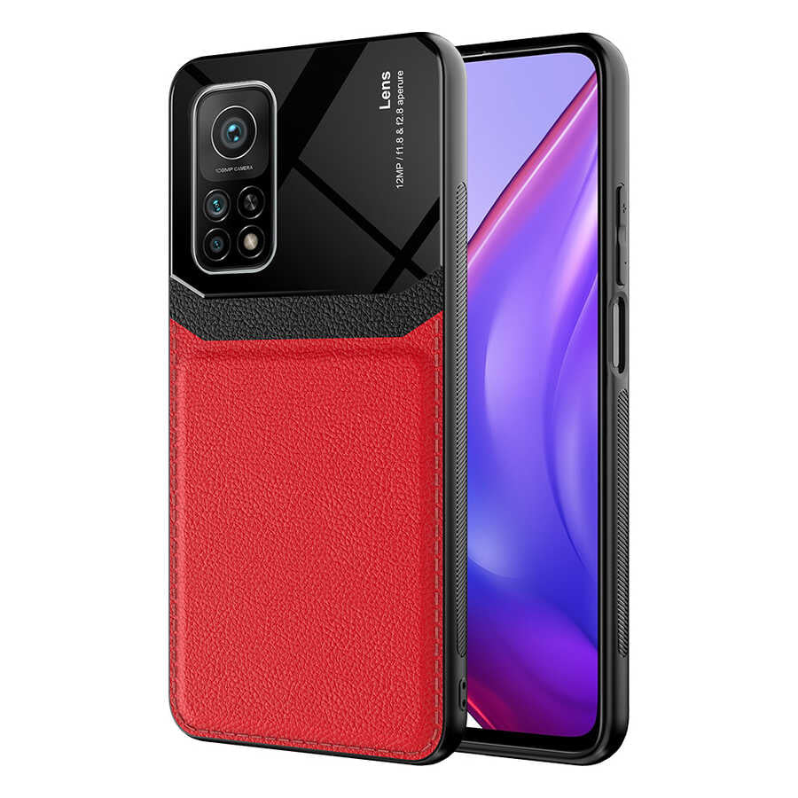 Xiaomi Mi 10T Pro 5G Kılıf Zore Emiks Kapak Siyah