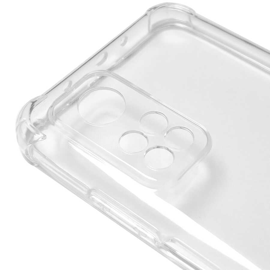 Xiaomi Mi 10T Pro 5G Kılıf Zore Kamera Korumalı Nitro Anti Shock Silikon Renksiz