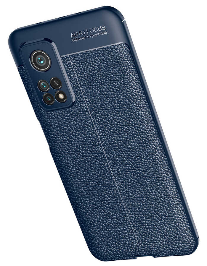 Xiaomi Mi 10T Pro 5G Kılıf Zore Niss Silikon Kapak Lacivert