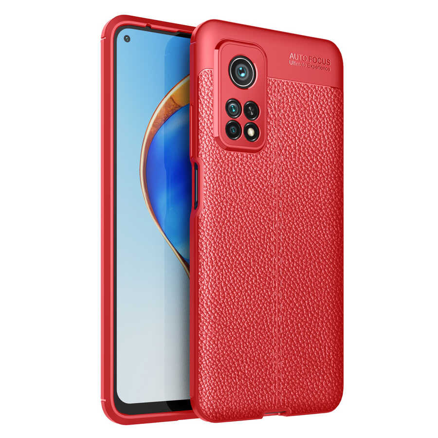 Xiaomi Mi 10T Pro 5G Kılıf Zore Niss Silikon Kapak Kırmızı