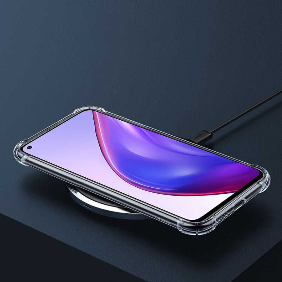Xiaomi Mi 10T Pro 5G Kılıf Zore Nitro Anti Shock Silikon Renksiz