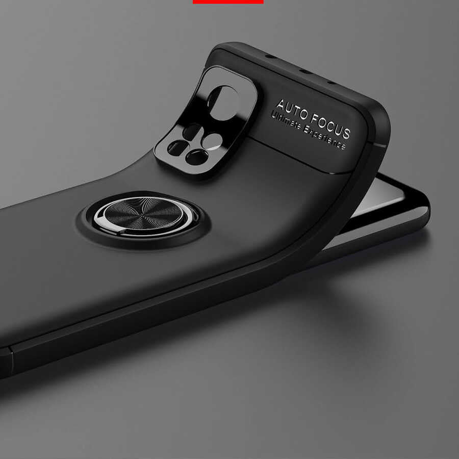 Xiaomi Mi 10T Pro 5G Kılıf Zore Ravel Silikon Kapak Siyah