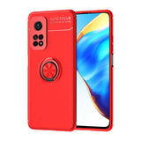 Xiaomi Mi 10T Pro 5G Kılıf Zore Ravel Silikon Kapak Kırmızı