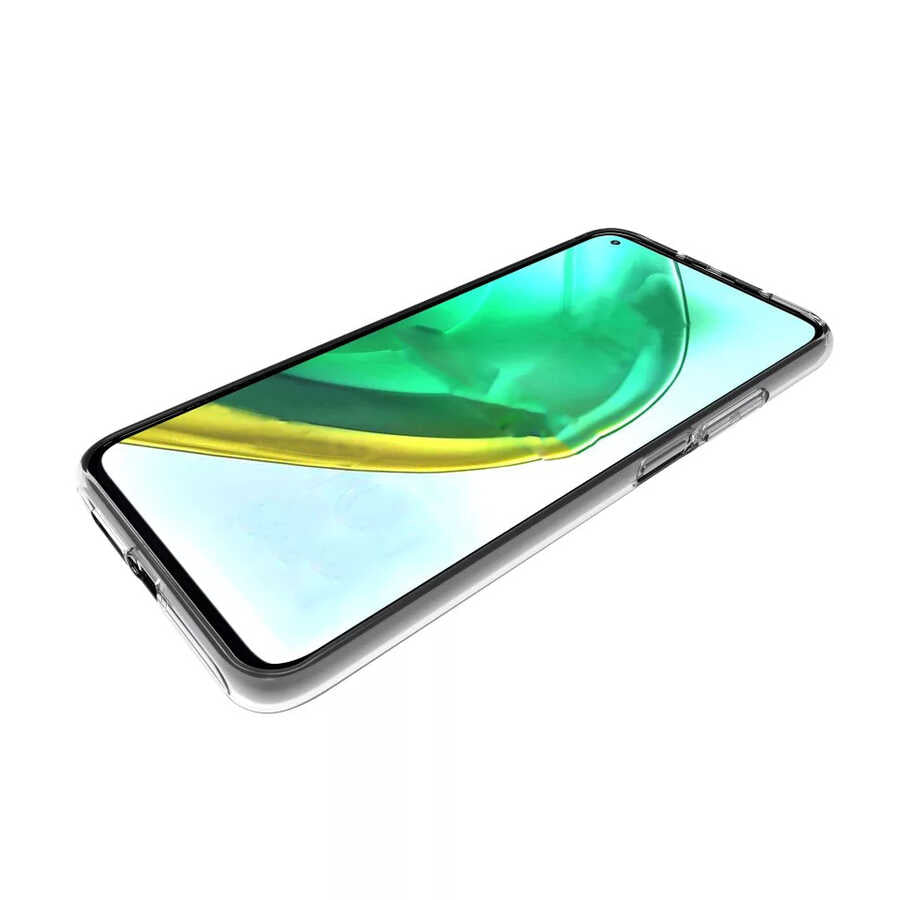 Xiaomi Mi 10T Pro 5G Kılıf Zore Süper Silikon Kapak Renksiz