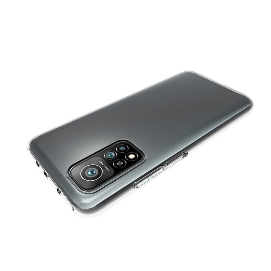 Xiaomi Mi 10T Pro 5G Kılıf Zore Süper Silikon Kapak Renksiz