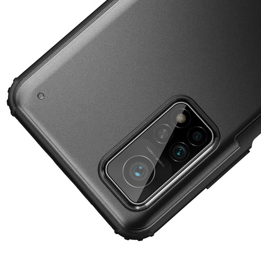 Xiaomi Mi 10T Pro 5G Kılıf Zore Volks Kapak Siyah