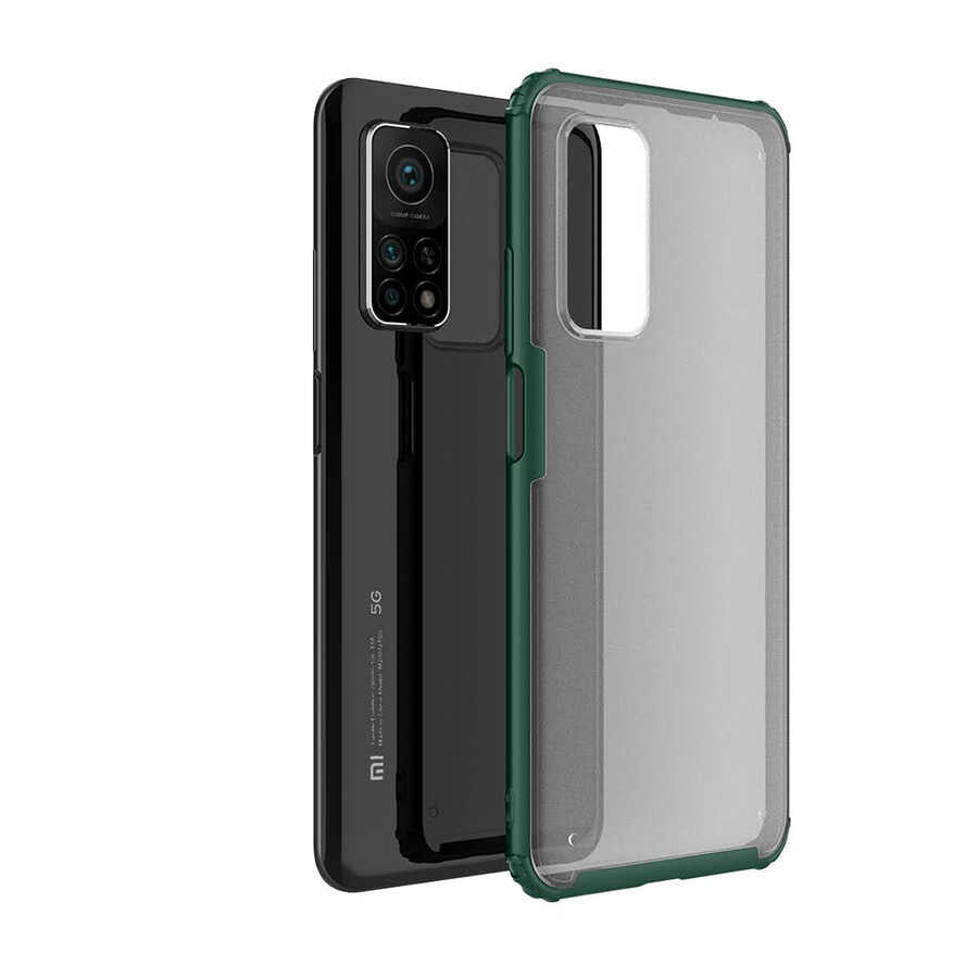 Xiaomi Mi 10T Pro 5G Kılıf Zore Volks Kapak Lacivert