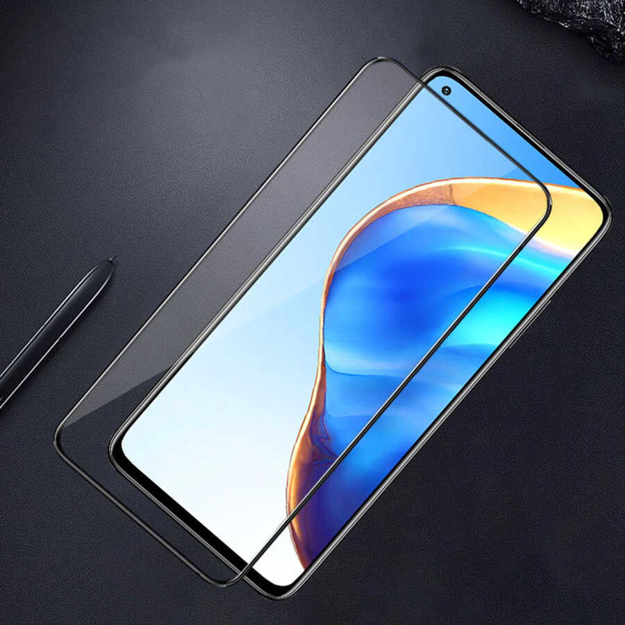 Xiaomi Mi 10T Pro 5G Zore Süper Pet Ekran Koruyucu Jelatin Siyah
