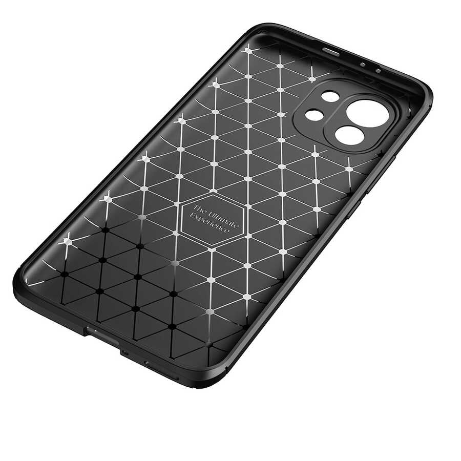Xiaomi Mi 11 Kılıf Zore Negro Silikon Kapak Lacivert