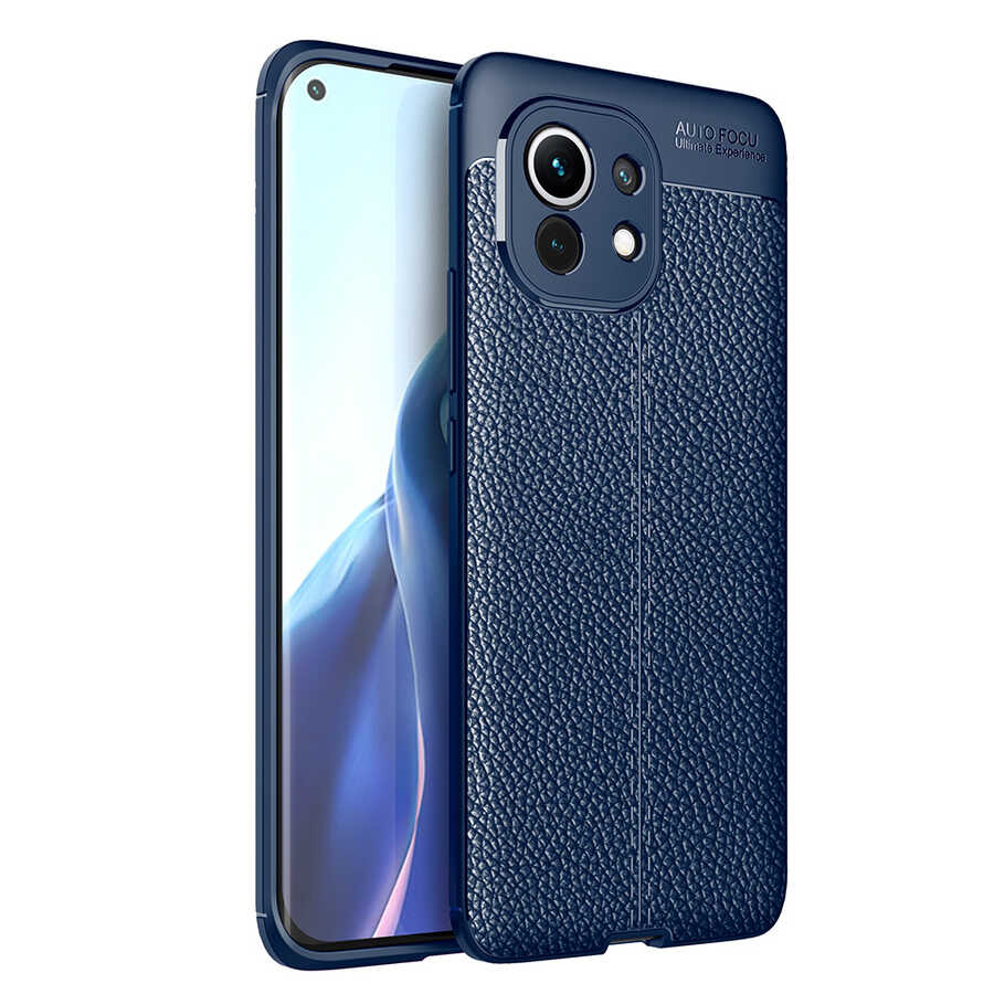 Xiaomi Mi 11 Kılıf Zore Niss Silikon Kapak Siyah