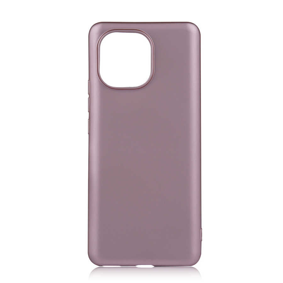 Xiaomi Mi 11 Kılıf Zore Premier Silikon Kapak Rose Gold